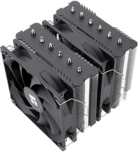 Thermalright Peerless Assassin 120 SE CPU Luftkühler, 6 Heat Pipes CPU Kühler, Dual 120mm PWM Lüfter,Aluminium Kühlkörper Abdeckung,AGHP Technologie, für AM4/AM5/Intel LGA1851/1700/1150/1151/1200