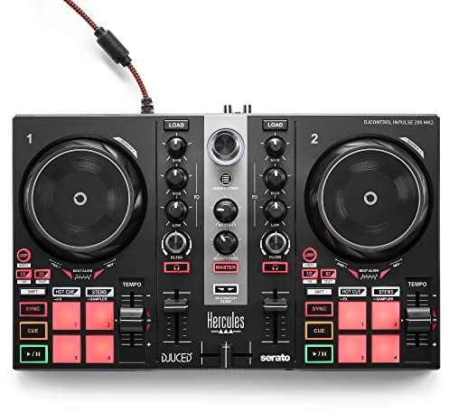 Hercules DJControl Inpulse 200 MK2 – Idealer DJ-Controller zum Erlernen des Mixens