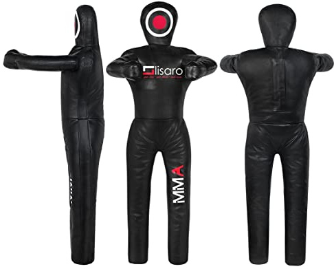 Lisaro Wurfpuppe Ringerpuppe, Judo Dummy, MMA Dummies, Judopuppe Ringerdummy Puppe Werfen Bodenkampf MMA Ringen aus Vinyl (170) Ungefüllt