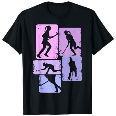 Feldhockey Hockey Hockeyspielerin Mädchen Kinder T-Shirt