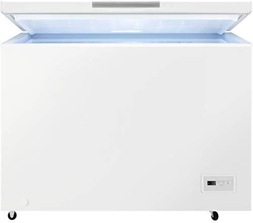 Zanussi ZCAN31FW1 Gefriertruhe, Fassungsvermögen 308 Liter, 3 Körbe, Inverter-Kompressor, schnelles Einfrieren, LCD-Display, akustischer und optischer Alarm, weiß