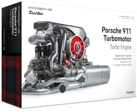 Franzis 67250 - Porsche 911 Turbomotor: 6-Zylinder-Motor, Maßstab 1:3
