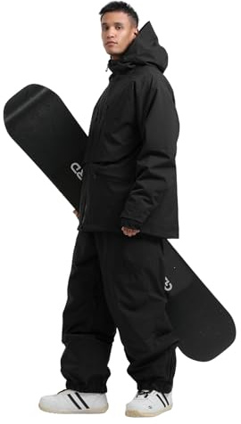 GSOU SNOW Damen Herren Skijacke & Hose Set für Winter Schneesport