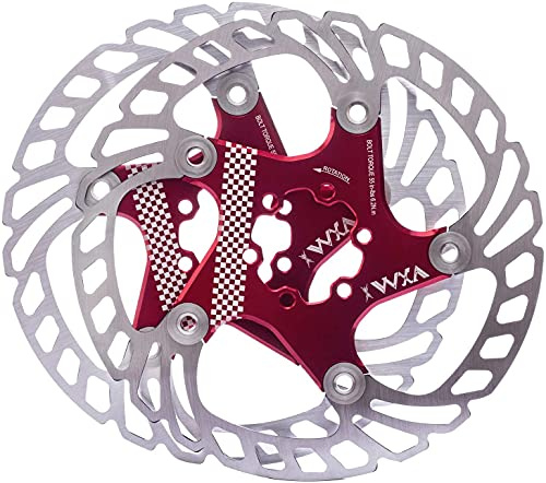 YBEKI 2er Set Fahrrad Bremsscheiben (140/160/180/203mm) - Edelstahl Floating Disc Rotoren für MTB, Rennrad, BMX - Hochwertige CNC-gefräste Scheiben