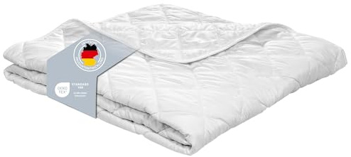 XDREAM Pure ultraleichte Sommerdecke 220x240 cm| sehr dünne und ultraleichte Bettdecke | waschbar 60 Grad | Allergiker geeignet | 100% Mikrofaser | Öko-TEX® | 220 x 240 cm