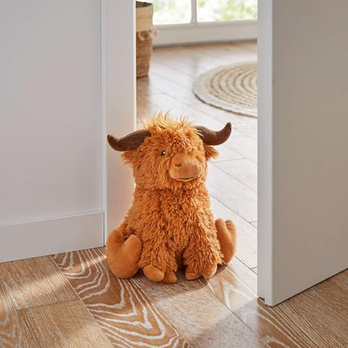 FRANK FLECHTWAREN Türstopper Moritz, schwere Sandfüllung, 100% Polyester Maße: Höhe 23 cm, Gewicht ca. 1 kg