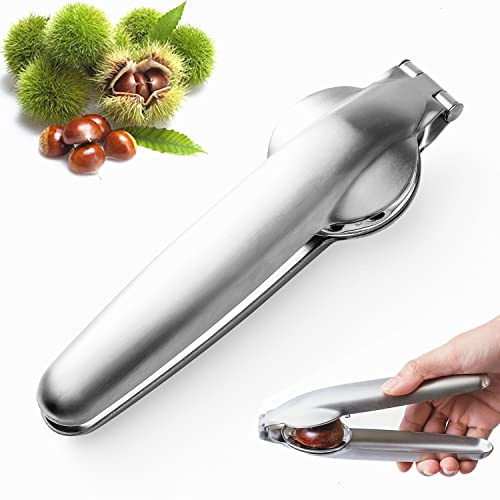 Qinhai Maroni Schneider Edelstahl, Maronizange Maronenzange, Maronen Schneider Kastanie Messer Kastanienmesser Maronischneider, Chestnut Cutter, Kastanienzange, Kastanienöffner, Kastanienschneider
