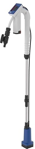 Güde Akku Regenfasspumpe RFP 12-201-04 (12 V, 1500 l/h, TEST gut - sehr Gut, Trockenlaufschutz, Förderhöhe 11 m, max. Korngröße 0,5 mm, Absperrhahn, Teleskopverstellung, inkl. Akku und Ladegerät)