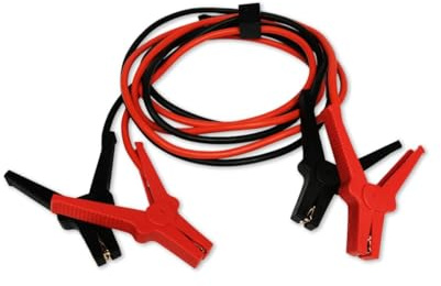 Brüder Mannesmann Starthilfekabel, 25 mm - Überbrückungskabel mit Überspannungsschutz - ideal für Pkw, Motorrad, Transporter und mehr - 3,5 m Länge - für 12/24 Volt Batterien - inkl. Tasche | M01788