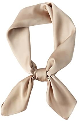 KOOYOL Damen Seidentuch Seide Leicht Seidenschal Bandana Halstuch Kopftuch Elegante Schal Tuch Geschenk für Frauen Einheitsgröße, D#