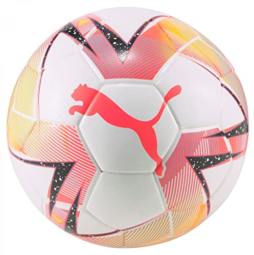 Puma Jungen X Trainingsbälle, White-Rose Red-Deep Aqua, 5