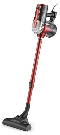 Ariete 2761 Handy Force, Staubsauger, 2-in-1 Staubsauger und Krümelsauger, Beutellose Zyklon-Technologie, Teleskoprohr, Abwaschbarer Hepa-Filter, Wandhalterung, 600 W