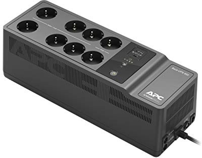APC Back-Ups es - BE850G2-GR - Unterbrechungsfreie Stromversorgung 850VA (8 Schuko Ausgänge, Überspannungsschutz)