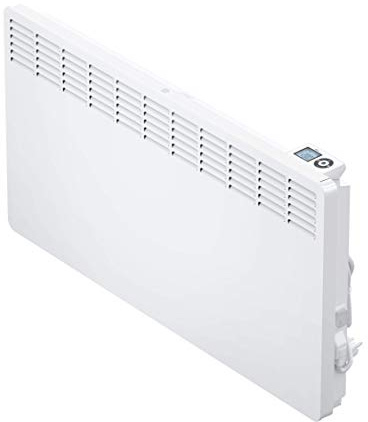 AEG wall convector WKL 2505 for approx. 25 m², 2500 W, 5-30 ° C, wall-hung, LC display, weekly timer, metal 2018, 236536