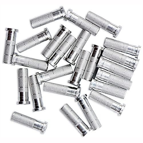 ANCLLO Pfeileinsätze aus Aluminium mit Bogenschießfeldpunkten Insrts .244 Pfeilschäfte für Zielübungen, 50 Stück