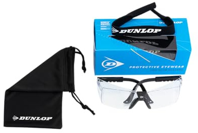 DUNLOP Squash Eyewear - Vereinsspieler, Schwarz