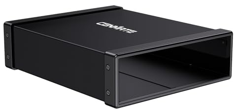 cenmate Optisches Laufwerksgehäuse für 5,25-Zoll-Blu-Ray/CD/DVD-SATA-Laufwerk, externes Aluminiumgehäuse mit USB-A/C-3.0-Kabel, Hot-Swap-fähig (KEIN Laufwerk, Keine IDE-Unterstützung)