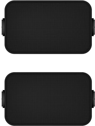 Sonos Outdoor-Lautsprechergitter-Support (2 Stück)-Sonance Schwarz.