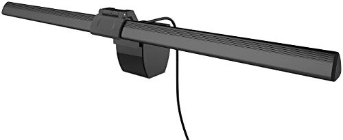 General Office Monitorlampe: XL-USB-LED-Leuchte für PC-Monitor, 3 Lichtfarben, dimmbar, 4 W, 40 cm (Monitorbeleuchtung, Bildschirmleuchte, Bild)