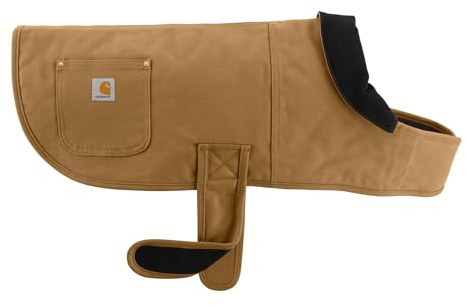 Carhartt, Herren, Firm Duck Insulated Dog Chore Coat, Carhartt Braun, L