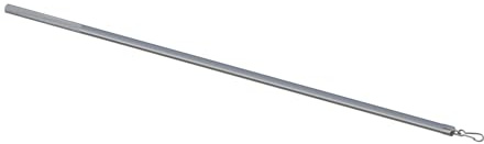 Tilldekor Schleuderstab PRIMUS, silber Ø 9mm, 150 cm, inkl. Verschlusshaken