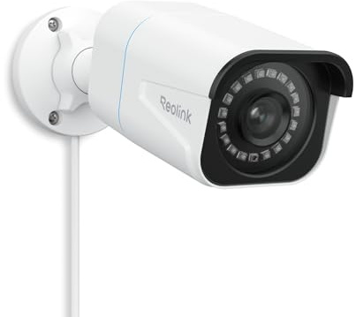 Reolink 4K Smarte PoE Überwachungskamera Aussen mit Personen-/Fahrzeugerkennung, 8MP IP Kamera mit Audio und microSD Kartensteckplatz, IR Nachtsicht, IP67 Wasserfest, Zeitraffer, RLC-810A