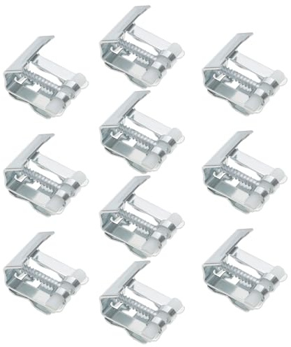 eMagTech 10 Stück Küchenspüle-Clips Küchenspüle-Befestigungsklammern Klammern Spülbecken-Befestigungsklammern für Waschküche Küchenspüle Duschraum