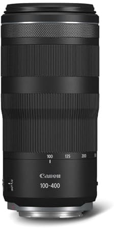 Canon RF Objektiv 100-400mm F5.6-8 IS USM – Tele-Zoom mit 5,5-Stufen-Bildstabilisator für Sport & Natur | Kompatibel mit EOS R System