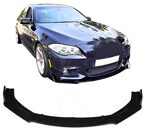 Cocoarm Universeller Frontsplitter, Frontstoßstangen-Lippenspoiler, Glänzend Schwarz, Hochfestes Frontspoiler-Bodykit für die Meisten Fahrzeuge, Einfache Installation, Lippen für Auto,