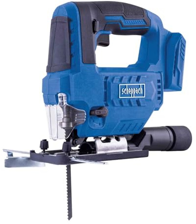 Scheppach Akku Stichsäge C-JS220-X | Hublänge 19mm | Hubzahl 2400 min-1 | Schnitttiefe 100mm Holz | Schnellspannfutter & Hubzahlregulierung | 20V-IXES-Serie | 10 Jahre Garantie | Ohne Akku & Ladegerät