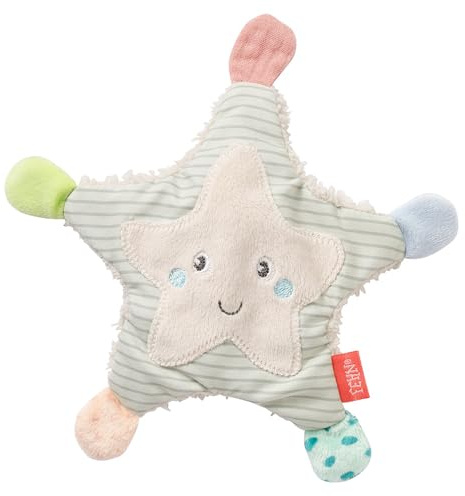 Fehn Knister Seestern – Activity Baby Raschel Spielzeug zum Greifen und Spielen - Activity-Rascheltier Babyspielzeug - Motorikspielzeug & Knisterspielzeug für Babys und Kleinkinder ab 0+ Monaten