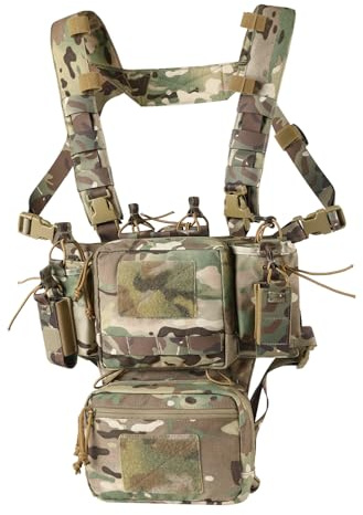 VOTAGOO Taktische Brustschützer, Paintball Chest Rig