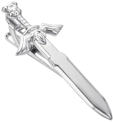 RunootPR Krawattennadel Schwert Silber für Herren Personalisiert Krawattenklammer Hochzeit Geschäft Parteien Herren schmuck