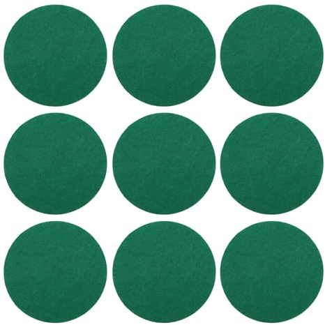 Toddmomy Lufthockey Tischzubehör 10 Stück Filzpads Ersatz Schieber Für Airhockey Pucks Komfortable Pads Für Freizeitspiele Und Spielzimmer