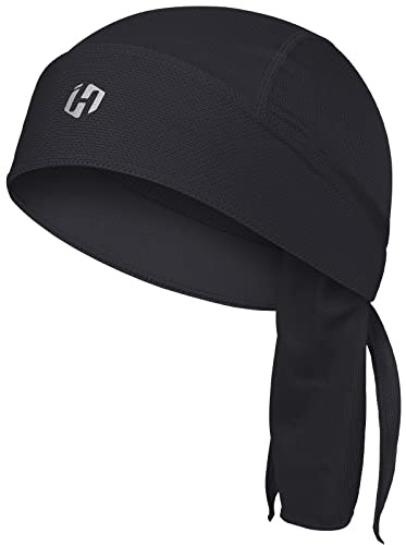 HASAGEI Sports Bandana Cap, Kopftuch für Herren und Damen, Sommer Laufmütze, Elastisch Atmungsaktiv Schweißabsorbierend, Biker Hat