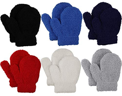 Jupsk Kleinkind Fäustlinge Winter handschuhe Korallenvlies Babyhandschuhe für Kinder Mädchen Jungen 1 2 3 4 Jahre alt, Skihandschuhe