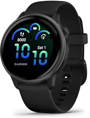 Garmin vívoactive 6 42mm - Fitness-Smartwatch, 1,2" AMOLED-Touchdisplay, bis zu 11 Tage Akkulaufzeit, 80+ Sport-Apps, Trainingsoptionen, Gesundheitsfunktionen, Smart Notifications, GarminPay