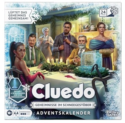 Cluedo Adventskalender: Secrets Under Snowfall - Deutsche Fassung