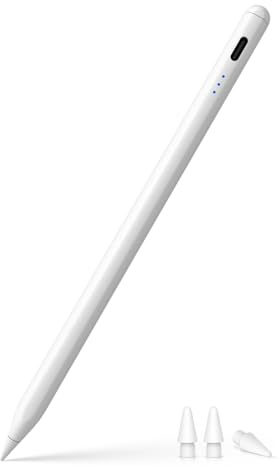 KEEPRO Stift für ipad 2018-2026, Schnellladefunktion, Palm-Ablehnung, Pencil für iPad A16/11/10/9/8/7/6, i-Pad Mini 7/6/5, iPad Air M4/M3/M2 11/13/5/4/3, iPad Pro M5/M4 13/12.9″/11″