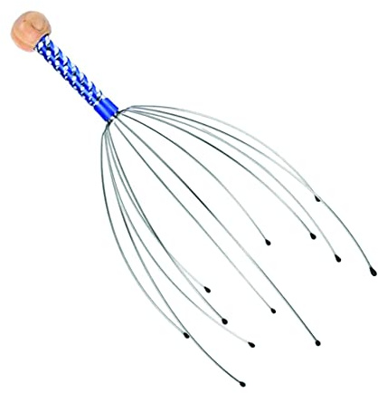 PARENCE - Kopfhautmassageinstrument - Nacken- und Kopfmassagegerät - Haar- und Kopfmassage - Spinnenmassage Entspannung Pickel