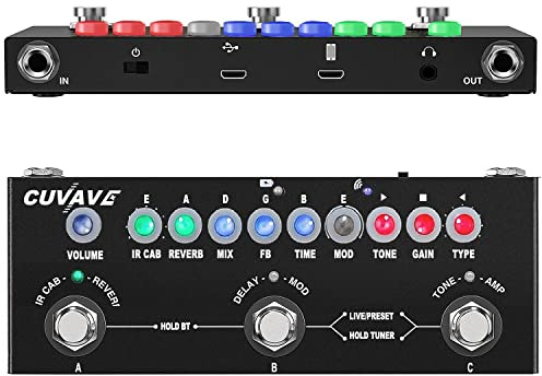 Multi-Effekt-Gitarrenpedal, Baby-Gitarrenpedal, Multi-Effektpedal, Chor-Verzögerungspedal, Phaser Reverb Effektpedal