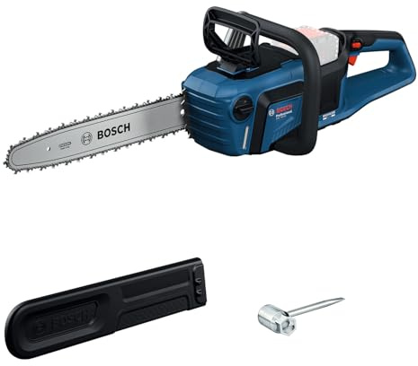Bosch Professional 18V System Kettensäge GKE 18V-40 (40 cm Schwert, bürstenloser Motor mit BITURBO-Technologie, inklusiv Kombischlüssel, Kettenabdeckung, ohne Akku/Ladegerät)