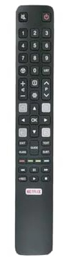 LMZMYTX Ersatz Fernbedienung TCL RC802N passend für TCL Fernbedienung smart tv