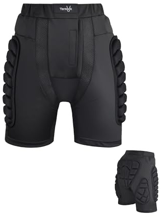 Tentock Schutzhosen Gepolsterte Protektorhosen Schutz Shorts Eva Pad Hip Butt Gepolstert Schutz Gear Guard Drop Widerstand für Ski Skifahren Skating Snowboard Radfahren