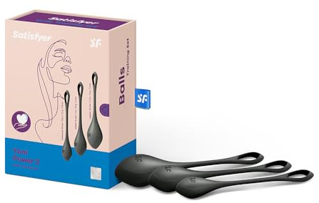 Satisfyer Yoni Power 2 Liebeskugeln | Kegelballs für Damen | 22-73g