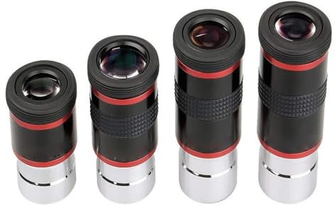 Mikroskop-Zubehör, astronomisches Teleskop, 3,2 cm, 68/66 Grad, Okular-Set, 6/9/15/20 mm, mehrfach beschichtete Linse, Haltbarkeit und zuverlässige Leistung (68-Grad-Set)