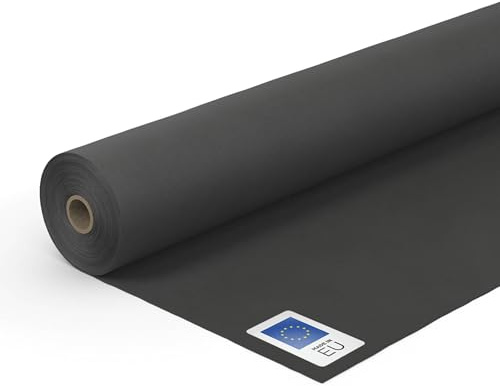 blizz-z Mulchvlies Unkrautvlies 1 m x 100 m (50 g/m²) 1 Rolle | biologische Unkrautbekämpfung für Hecken, Beete | wasserdurchlässig, UV stabil, reißfest