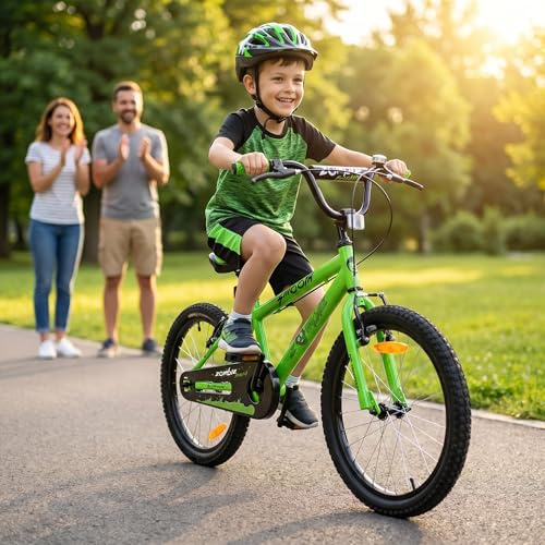 Actionbikes Kinderfahrrad Zombie | 12 16 20 Zoll | 2-9 Jahre (20 Zoll) | V-Brake Bremsen | Schutzblech v. und h. | Kinder Fahrrad für Mädchen & Jungen | Fahrräder | Kinderrad | Jugendrad | Bike