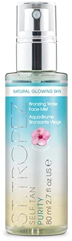 St.Tropez Self Tan Purity Water Bronzing Face Mist, Hypoallergen,Gesichtswasser,Transparent,80 ml (1er Pack)
