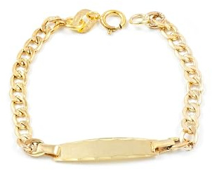 Monde Petit Kinder Armband Gelbgold 9 Karats (375) - Geschenkbox - Garantiezertifikat